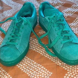Green Puma Shoes